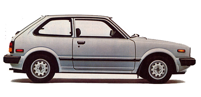 1982 Honda Civic GL Hatchback.