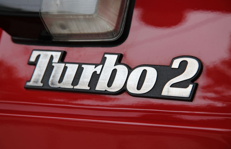 1985 Renault 5 Turbo2 emblem.