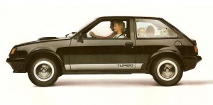 1983 Mitsubishi Colt Mirage Turbo