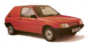 1985 Peugeot 205 Van hatchback