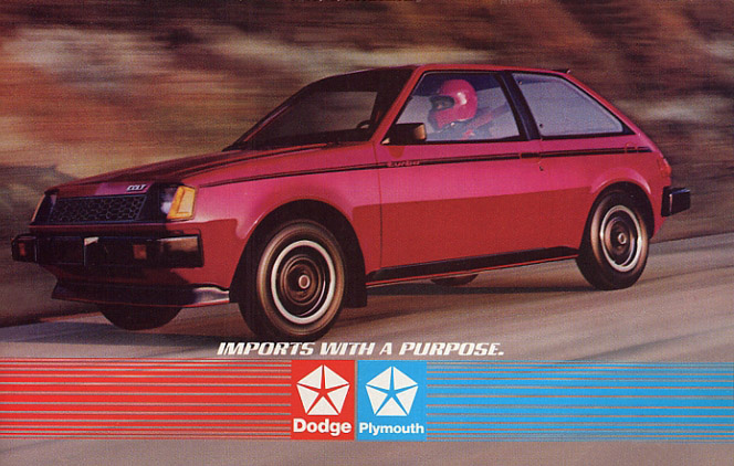1984 Dodge Colt Turbo Classic Advertisement Ad P60