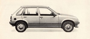 1985 Vauxhall Nova 5-Door